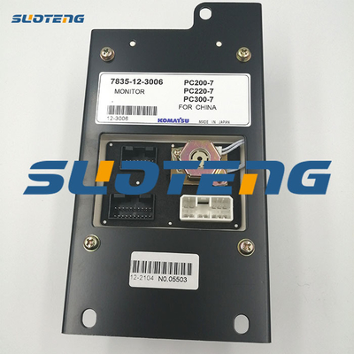 7835-12-3006 excavador 7835123006 de Display Panel For PC200-7 PC300-7 del excavador