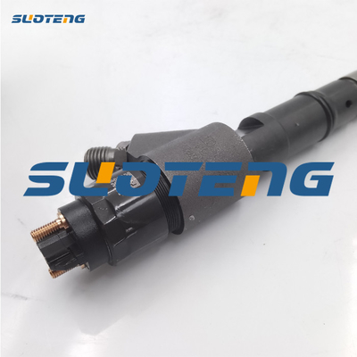 Inyector de combustible común del carril del motor D6E del excavador EC210B 0445120067