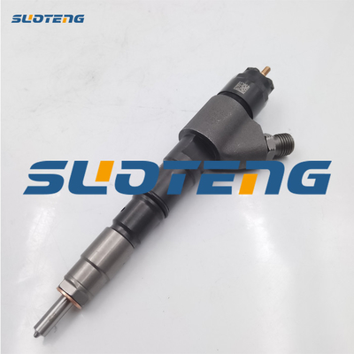 Inyector de combustible común del carril del motor D6E del excavador EC210B 0445120067