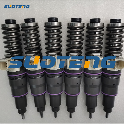 21371679 inyector de combustible común del carril de Engine FH13 D13C del excavador de VOE21371679 BEBE4D25001