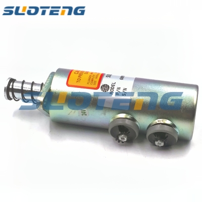 6N-9987 6N9987 Solenoide de corte de combustible para piezas de excavadoras 225D