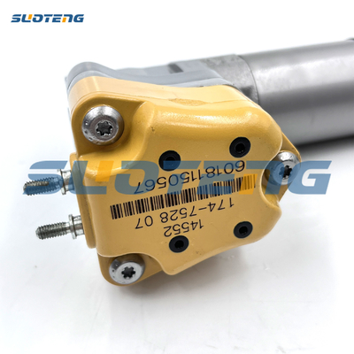 174-7528 inyector común 1747528 del carril del inyector de combustible diesel para el motor 3412E