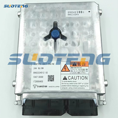 8982224512 ECU del controlador para el motor 6WG1