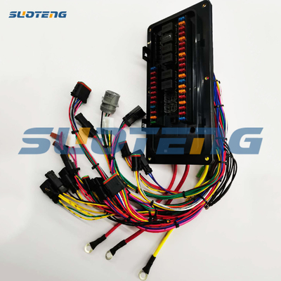 Arneses de cableado de la caja de fusibles de la excavadora para piezas de la excavadora E320C