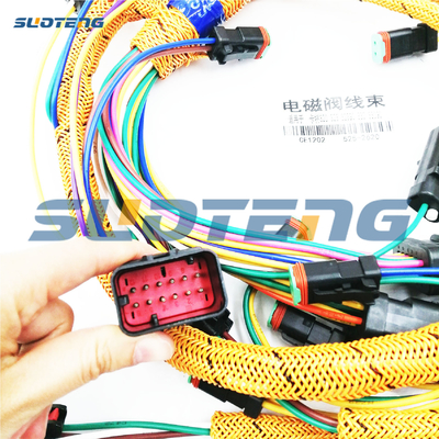 Válvula de solenoide de cableado de acero duradero número de pieza 525-2620 para excavadora E320D