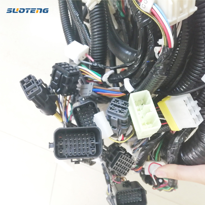 Número de pieza del arnés de cableado de acero personalizado LQ14E01047P1 para excavadora SK200-10