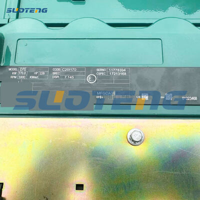 D7E EC290B Ensamblaje completo del motor para excavadora diesel