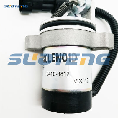 0410-3812 04103812 Válvula del solenoide de apagado de combustible para el motor F3L F3M