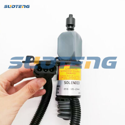 D59-105-23+AG Válvula solenoide de parada para motoniveladora 919