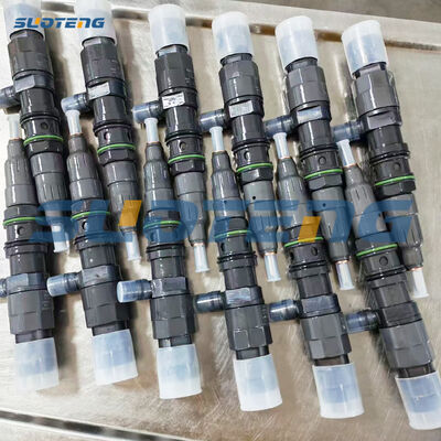 Inyector de combustible diésel 0445120195 para motor DD13 DD15 DD16, piezas de repuesto para cargador