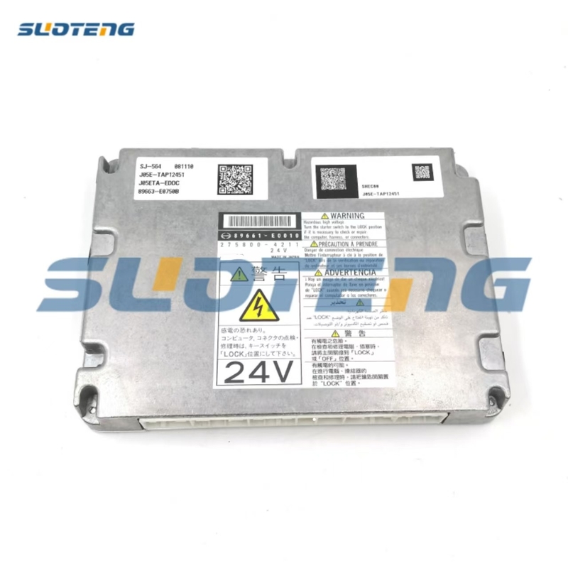 J05 89661-E0010 Controlador ECU/CPU 89661E0010 para excavadora SK250-8 SK210-8 SK200-8 SK-8